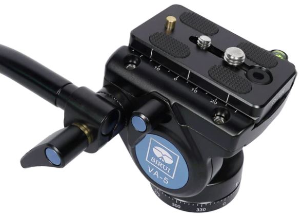 SIRUI VA-5X Fluid Video Head with Quick Release Plate